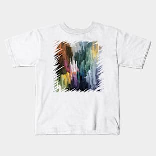 Colorful Cascade Kids T-Shirt